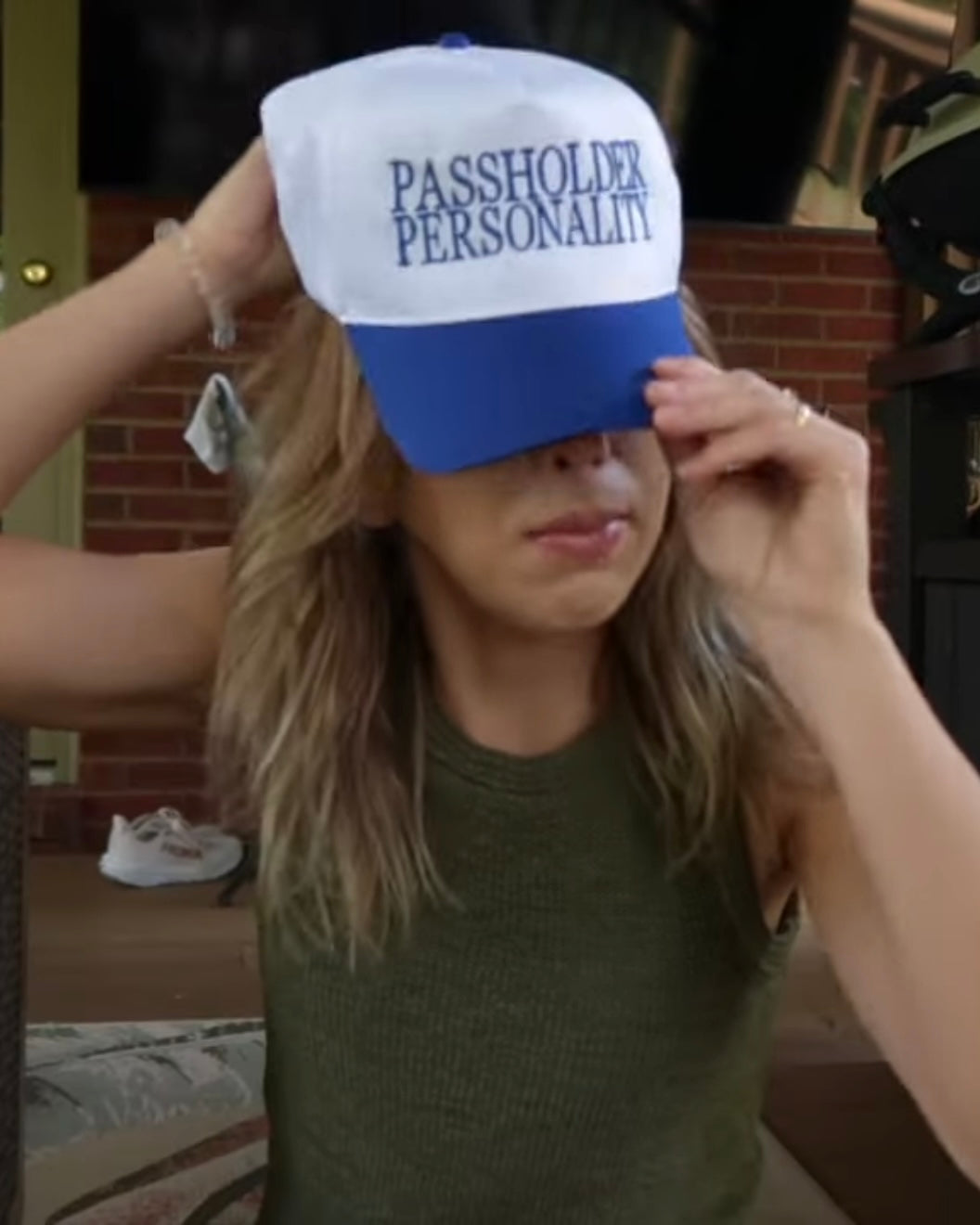 Passholder Personality Trucker Hat w/Four park icons on the side